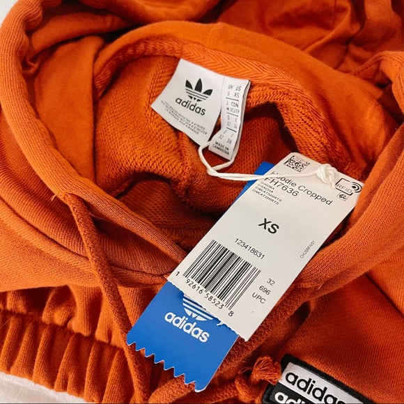 Women’s Adidas Cropped Hoodie - Picture 4 of 4